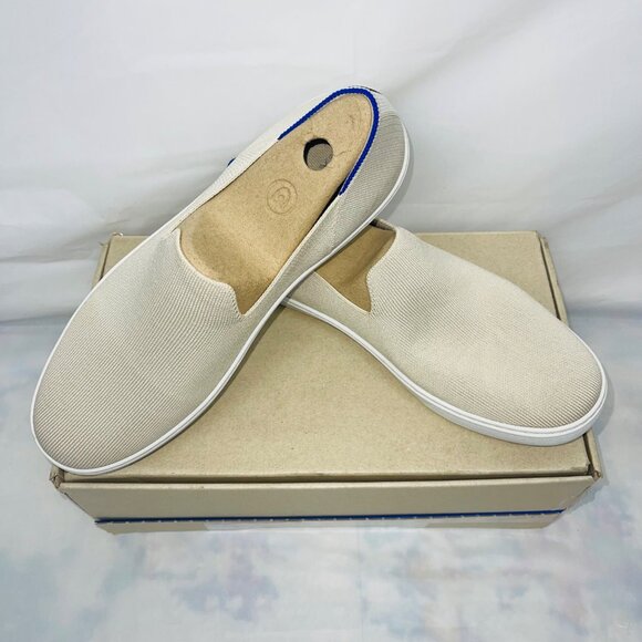 Rothy’s The Original Slip-On Canvas Shoe Size 11 in Sand - Picture 2 of 11